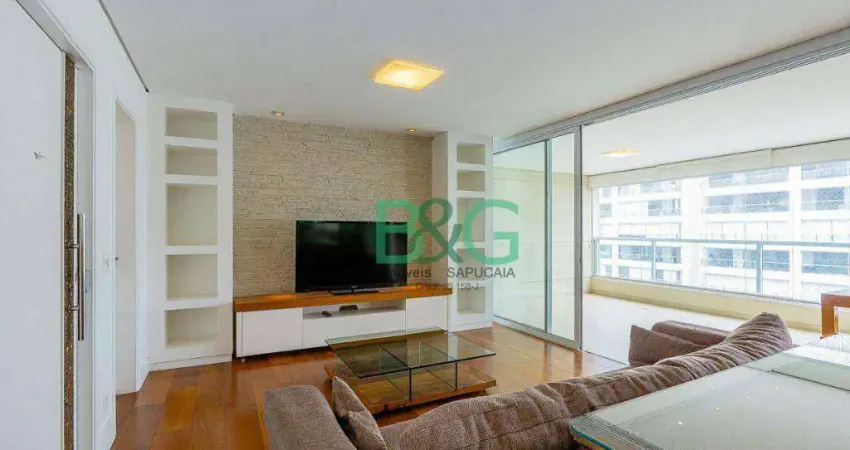 Apartamento para alugar, 219 m² por r$ 20.711,10/mês - campo belo - são paulo/sp