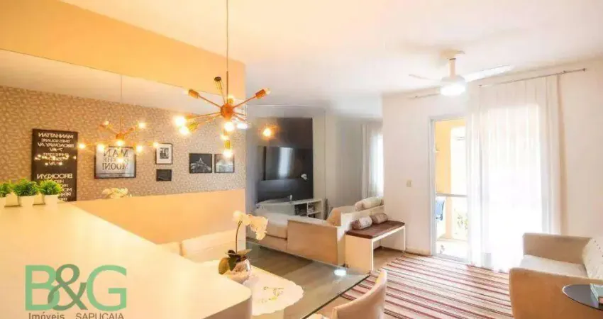 Apartamento com 3 dormitórios à venda, 70 m² por r$ 494.000 - santo antônio - osasco/sp