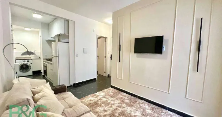Apartamento com 2 dormitórios à venda, 44 m² por r$ 415.000,00 - bela vista - são paulo/sp