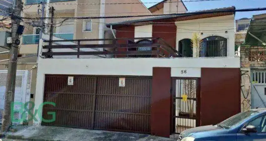 Sobrado com 2 dormitórios para alugar, 200 m² por r$ 3.900/mês - siciliano - são paulo/sp
