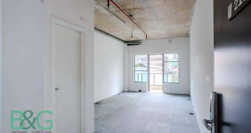 Conjunto para alugar, 32 m² por r$ 2.767,00/mês - barra funda - são paulo/sp