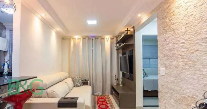 Apartamento com 2 dormitórios à venda, 44 m² por r$ 249. - novo osasco - osasco/sp