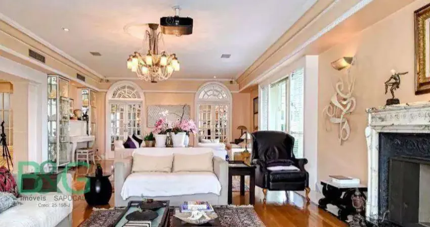 Apartamento com 4 dormitórios à venda, 465 m² por r$ 17.299. - jardim paulistano - são paulo/sp