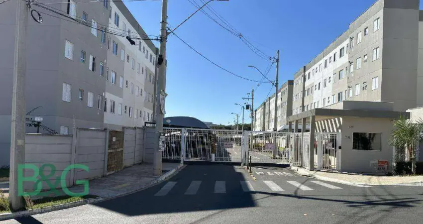 Apartamento com 2 dormitórios à venda, 41 m² por r$ 140.217,50 - jardim das flores - hortolândia/sp