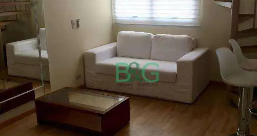 Apartamento duplex com 1 dormitório à venda, 50 m² por r$ 685.000,00 - vila olímpia - são paulo/sp