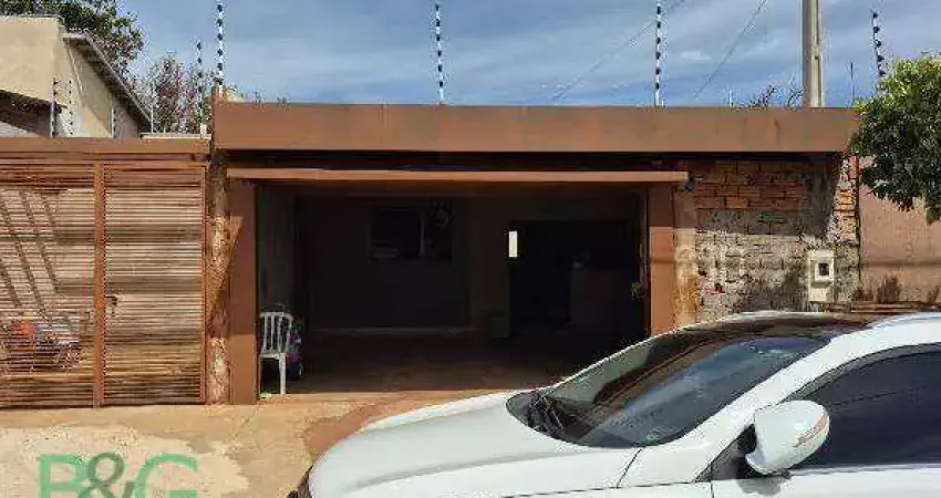 Casa com 2 dormitórios à venda, 59 m² por r$ 140.564 - parque das araras - jaboticabal/sp