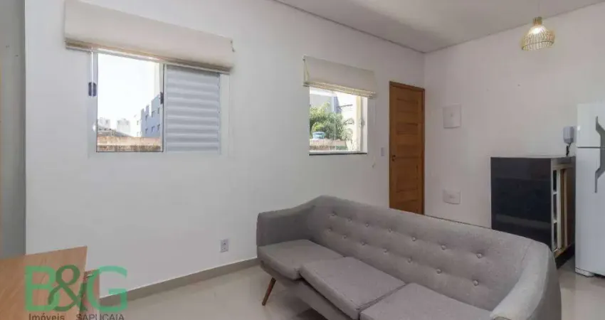 Apartamento com 1 dormitório à venda, 47 m² por r$ 315.000 - quarta parada - são paulo/sp