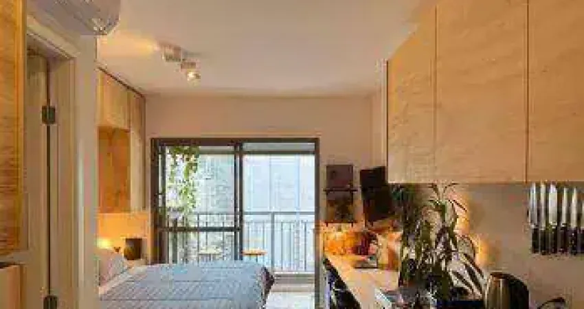 Studio à venda, 22 m² por r$ 316.000,00 - república - são paulo/sp