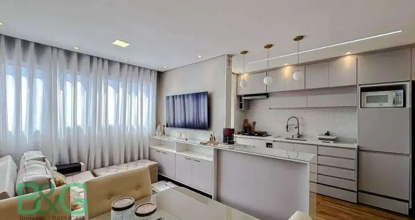 Apartamento com 2 dormitórios à venda, 54 m² por r$ 449.000 - mooca - são paulo/sp