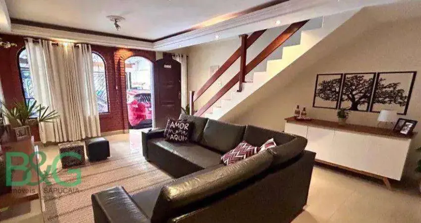 Sobrado com 3 dormitórios à venda, 107 m² por r$ 669.000 - vila augusta - guarulhos/sp