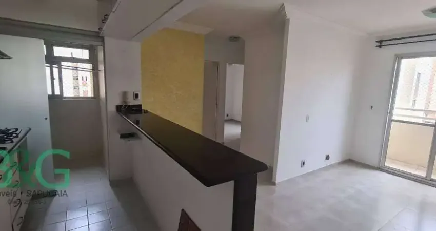Apartamento com 2 dormitórios para alugar, 50 m² por r$ 3.150/mês - carandiru - são paulo/sp