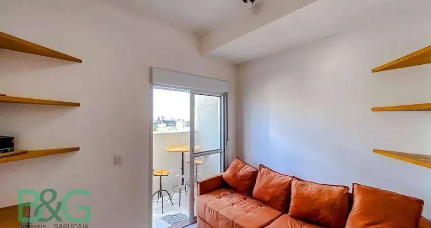 Apartamento com 1 dormitório à venda, 33 m² por r$ 299.000 - mooca - são paulo/sp