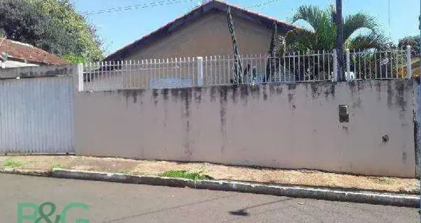 Casa com 2 dormitórios à venda, 50 m² por r$ 132.178 - centro - mineiros do tietê/sp