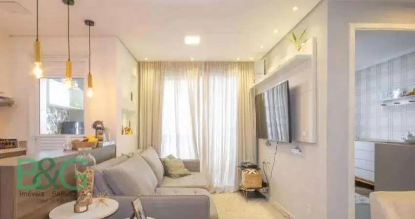 Apartamento com 2 dormitórios à venda, 56 m² por r$ 489. - vila osasco - osasco/sp