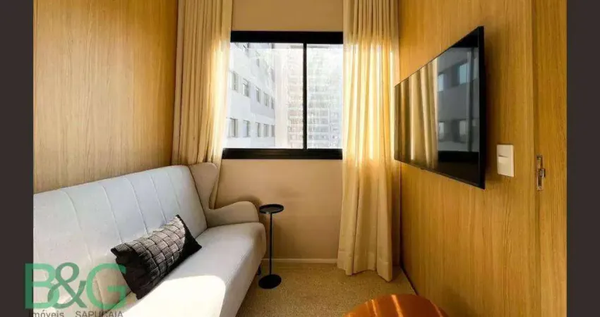 Apartamento com 2 dormitórios à venda, 30 m² por r$ 509.000 - vila pompeia - pompéia/sp