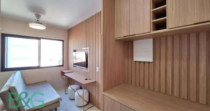 Studio com 1 dormitório à venda, 26 m² por r$ 429.000 - vila pompeia - pompéia/sp