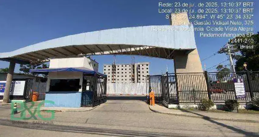 Apartamento com 2 dormitórios à venda, 50 m² por r$ 146.770 - feital - pindamonhangaba/sp