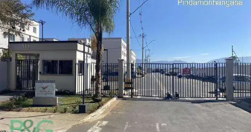 Apartamento com 2 dormitórios à venda, 42 m² por r$ 117.767 - centro - pindamonhangaba/sp