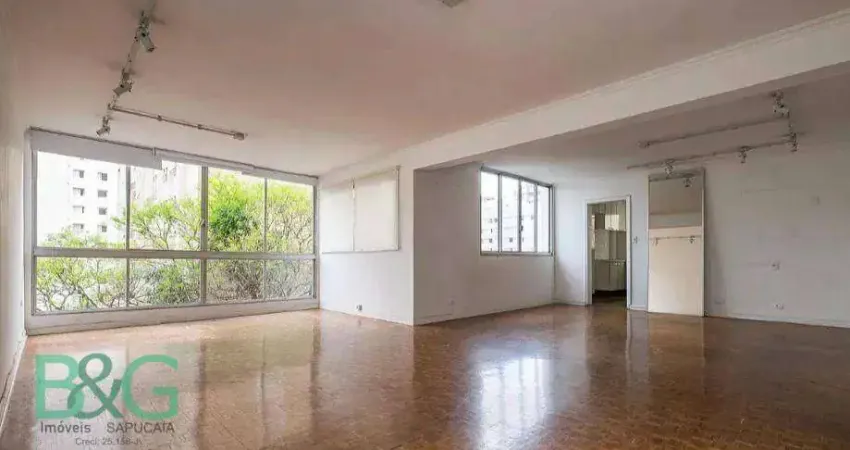Apartamento com 3 dormitórios, 170 m² - venda por r$ 3.000.000 ou aluguel por r$ 13.241/mês - cerqueira césar - são paulo/sp