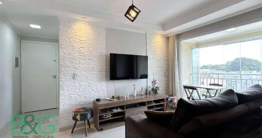 Apartamento com 3 dormitórios à venda, 76 m² por r$ 625.000 - vila carrão - são paulo/sp