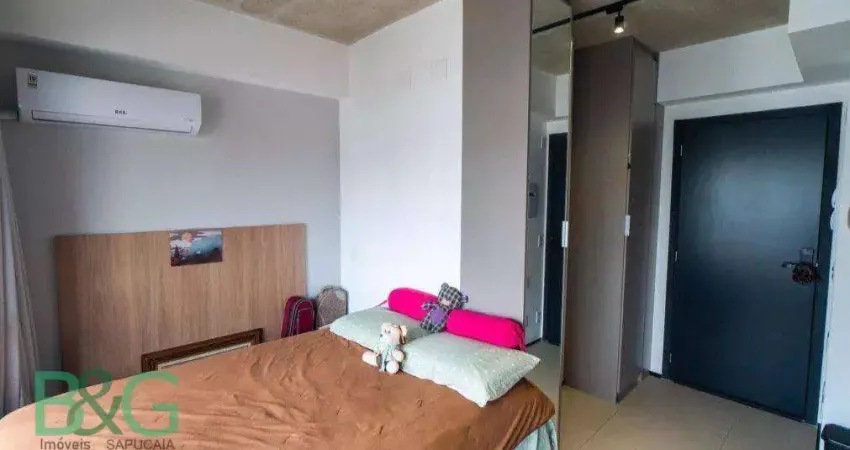 Studio com 1 dormitório à venda, 21 m² por r$ 449.000 - bosque da saúde - são paulo/sp