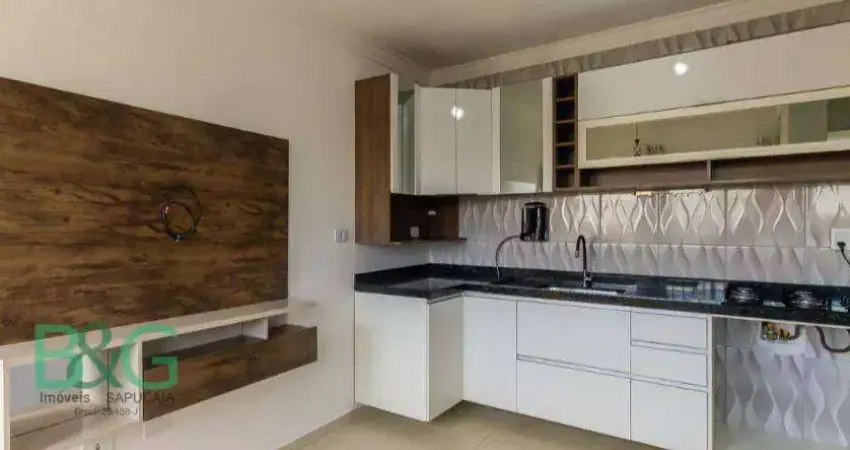 Apartamento com 2 dormitórios à venda, 40 m² por r$ 323. - chácara califórnia - são paulo/sp