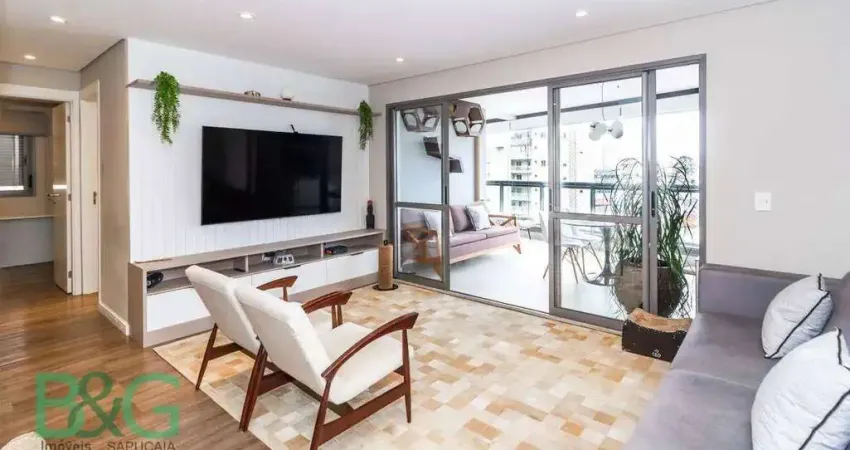 Apartamento com 2 dormitórios à venda, 92 m² por r$ 1.414.000 - vila ipojuca - são paulo/sp