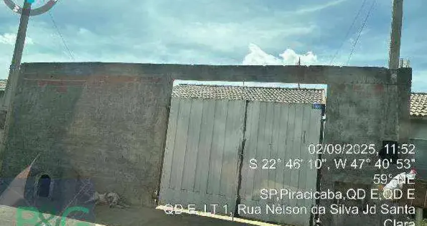 Casa com 1 dormitório à venda, 44 m² por r$ 132.600 - novo horizonte - piracicaba/sp