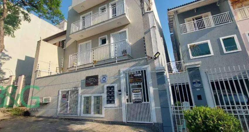 Apartamento com 2 dormitórios para alugar, 45 m² por r$ 3.136,00/mês - água fria - são paulo/sp