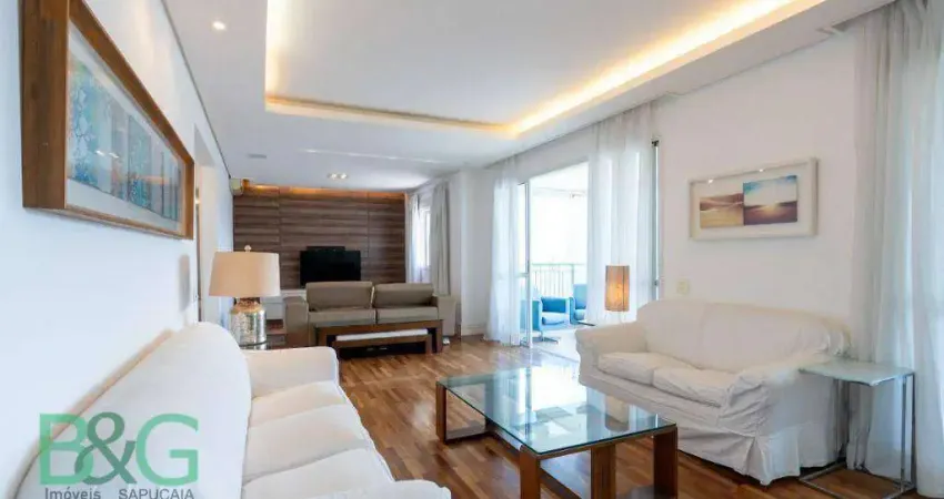 Apartamento com 3 dormitórios à venda, 168 m² por r$ 3.600.000 - vila gertrudes - são paulo/sp