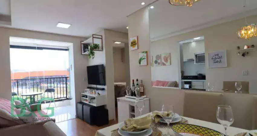 Apartamento com 2 dormitórios à venda, 48 m² por r$ 428. - vila yolanda - osasco/sp