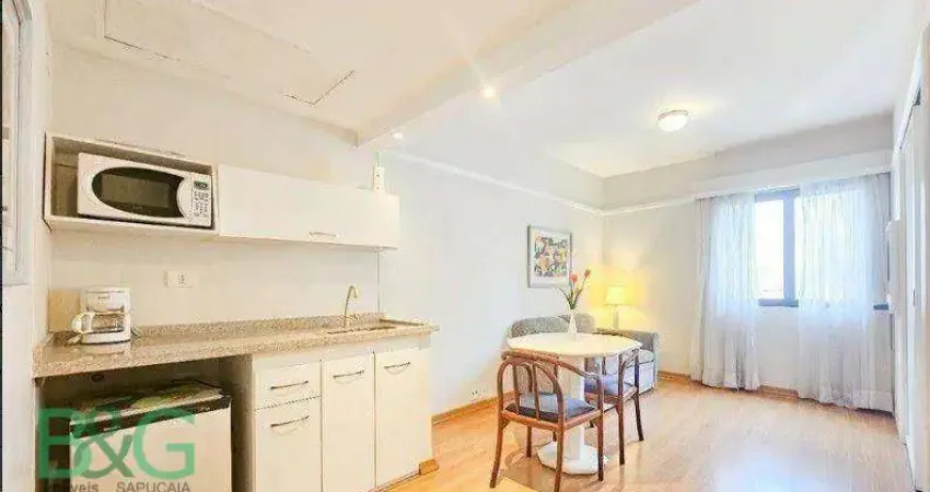 Apartamento com 1 dormitório à venda, 45 m² por r$ 600.000 - cidade jardim - são paulo/sp