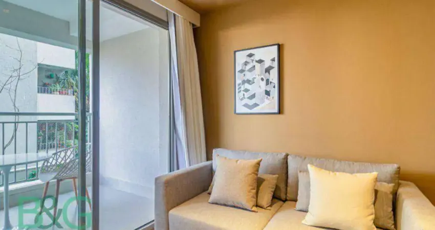 Studio com 1 dormitório para alugar, 34 m² por r$ 508/mês - paraíso - são paulo/sp