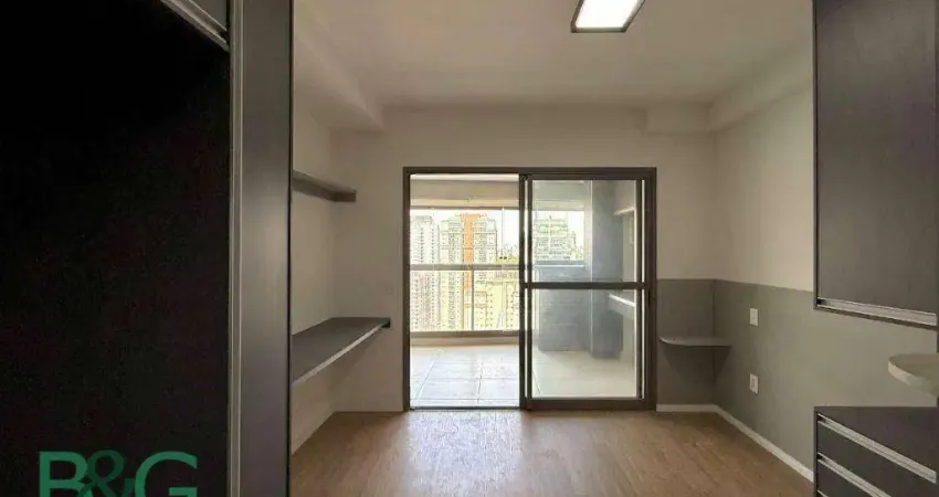 Studio com 1 dormitório à venda, 30 m² por r$ 581.000 - jardim das acácias - são paulo/sp
