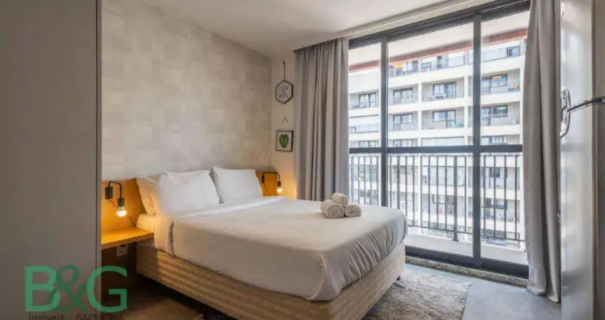 Studio com 1 dormitório para alugar, 24 m² por r$ 3.436/mês - vila mariana - são paulo/sp