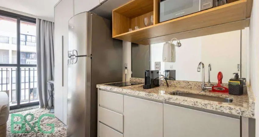 Studio com 1 dormitório para alugar, 20 m² por r$ 3.362,00/mês - vila mariana - são paulo/sp