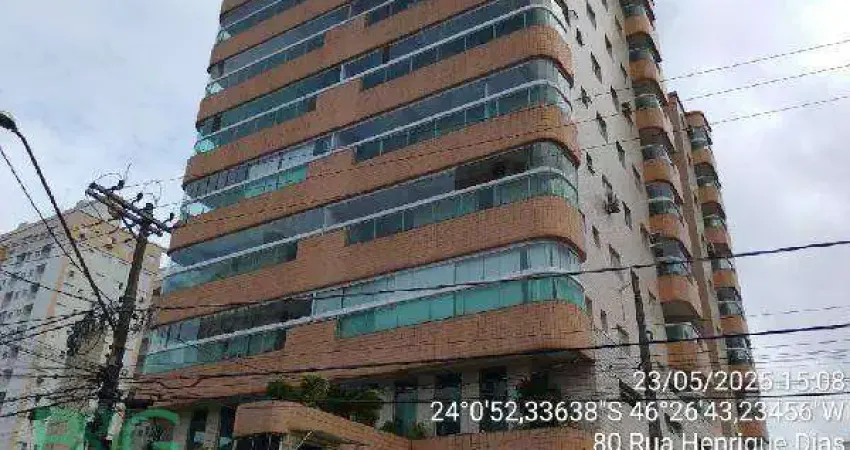 Apartamento com 1 dormitório à venda, 45 m² por r$ 163.200 - aviação - praia grande/sp