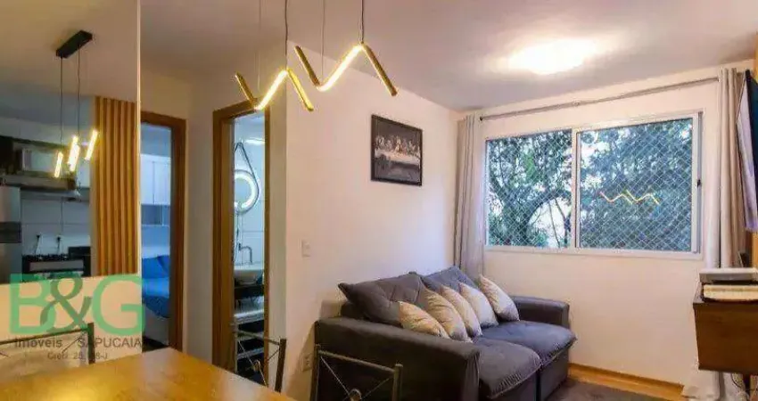 Apartamento com 2 dormitórios à venda, 44 m² por r$ 304.000 - jardim rosa de franca - guarulhos/sp