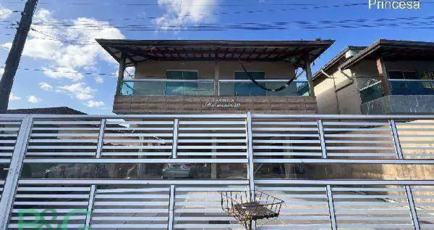 Casa com 2 dormitórios à venda, 58 m² por r$ 111.600 - solemar - praia grande/sp