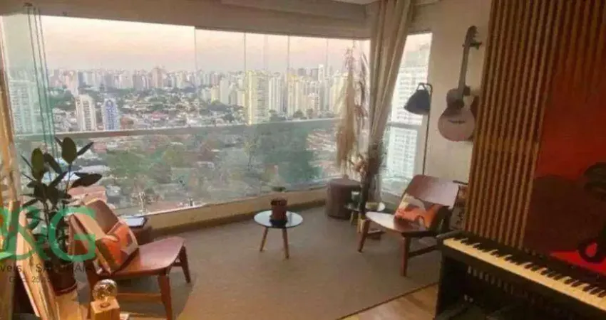 Apartamento com 1 dormitório à venda, 45 m² por r$ 974.000 - brooklin - são paulo/sp