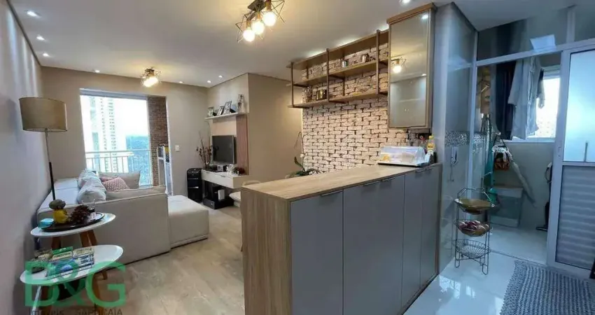 Apartamento com 3 dormitórios à venda, 70 m² por r$ 650.000,00 - jaguaré - são paulo/sp