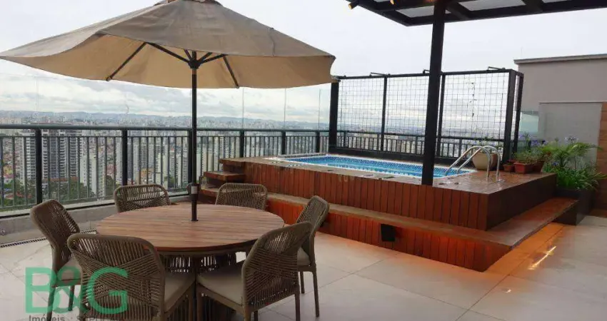 Cobertura com 4 dormitórios à venda, 320 m² por r$ 6.650.000,00 - mooca - são paulo/sp