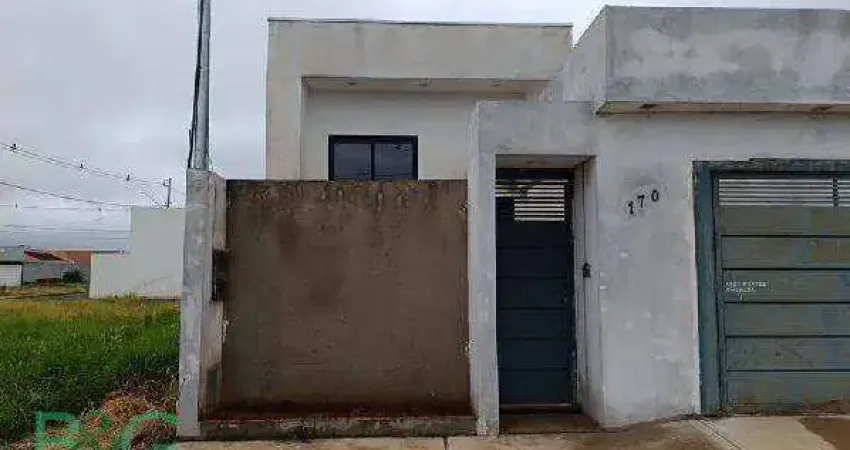 Casa com 2 dormitórios à venda, 69 m² por r$ 176.317 - jardim dona antonia batista - rancharia/sp