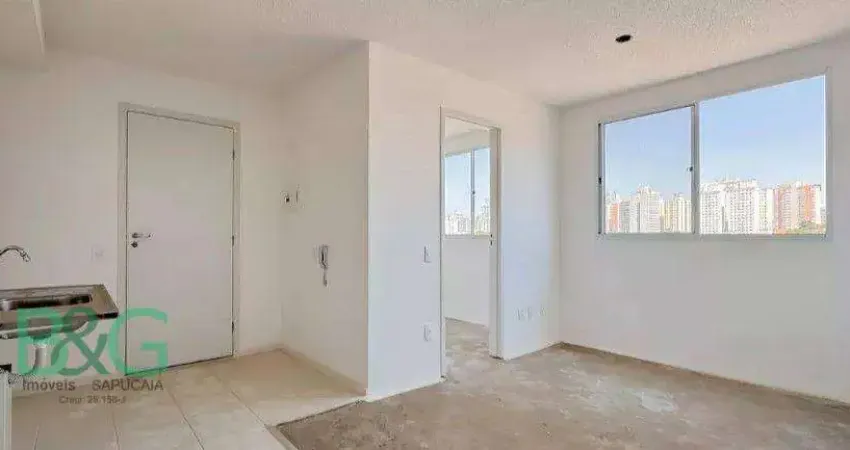 Apartamento com 2 dormitórios à venda, 35 m² por r$ 269.000 - ipiranga - são paulo/sp