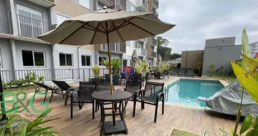 Apartamento com 1 dormitório à venda, 29 m² por r$ 299. - butantã - são paulo/sp