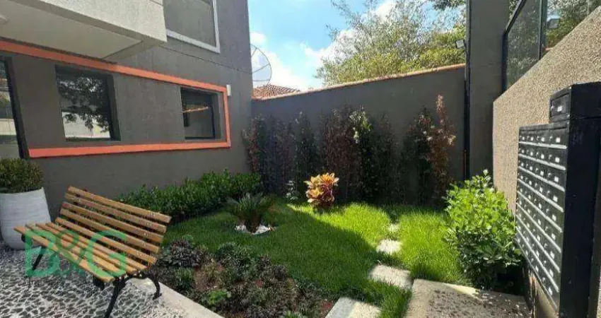 Apartamento com 1 dormitório à venda, 33 m² por r$ 338. - jardim trussardi - são paulo/sp