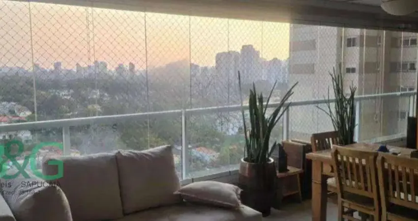 Apartamento com 3 dormitórios à venda, 180 m² por r$ 3.489.000,00 - campo belo - são paulo/sp