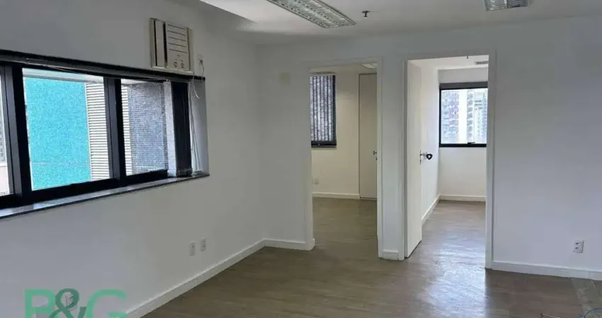 Conjunto para alugar, 39 m² por r$ 3.810/mês - indianópolis - são paulo/sp