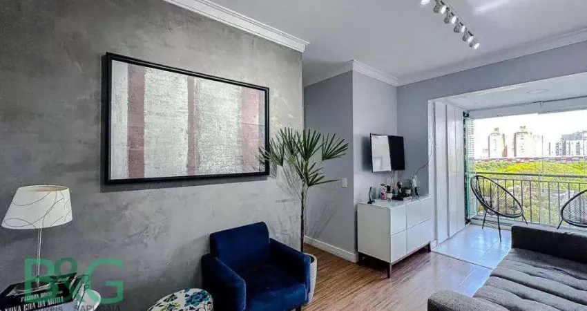 Apartamento com 2 dormitórios à venda, 59 m² por r$ 609.000 - brás - são paulo/sp