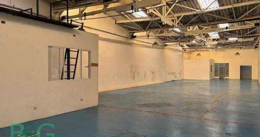 Galpão para alugar, 450 m² por r$ 22.200/mês - vila monumento - são paulo/sp